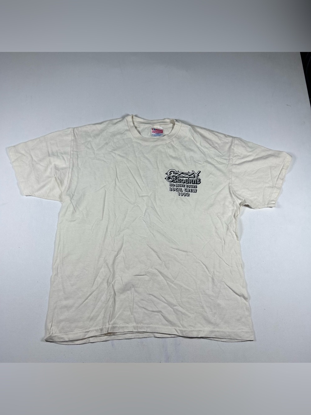 Vintage Ozzy Osbourne No More Tours Tour Shirt 1992 Concert Black Sabbath Men XL